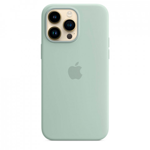 Чохол LUX Silicone Case на iPhone 14 Pro Max Succulent with MagSafe